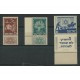 ISRAEL 1951 Yv 46/8 SERIE COMPLETA DE ESTAMPILLAS NUEVAS MINT CON TABS RARAS 250 EUROS